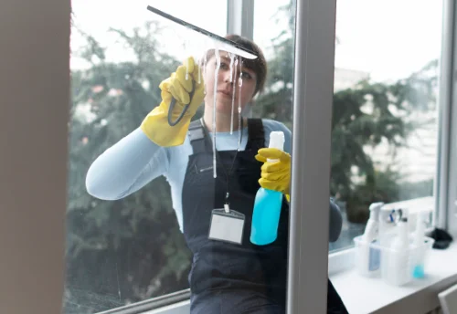 Nettoyage de vitres intérieures et extérieures à Domfront en Poiraie